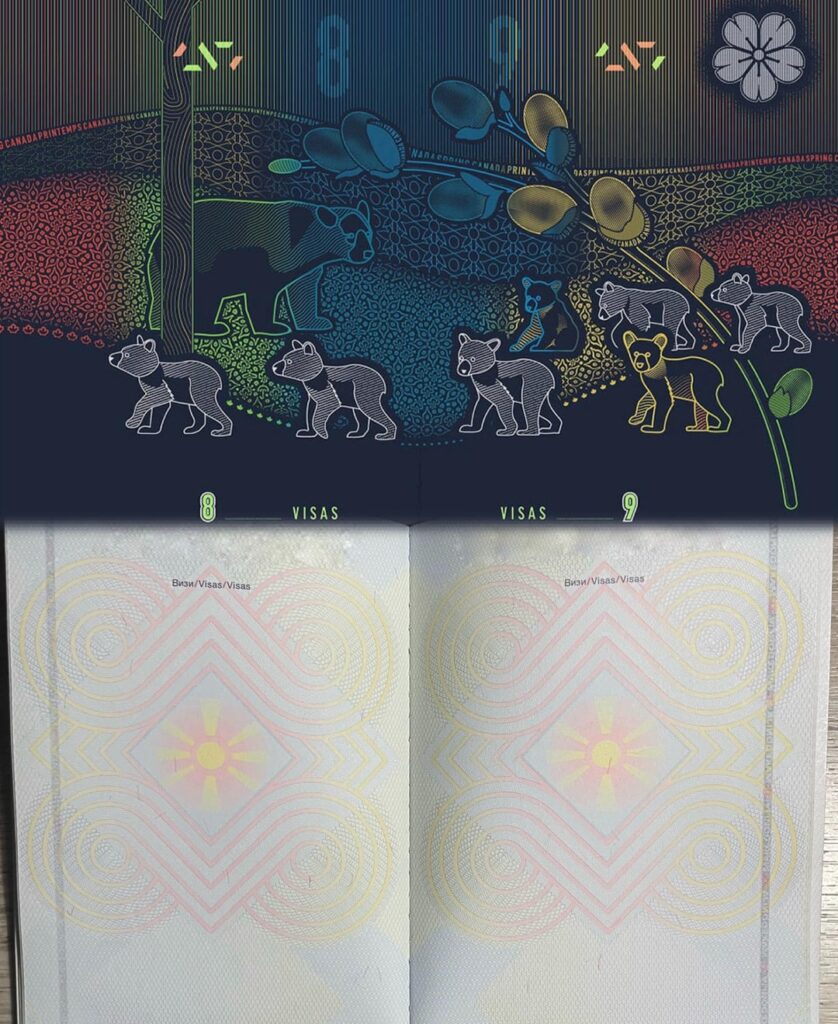Presentation for the Ministry of the Interior or the Ministry of Foreign Affairs (nezz who designs passports) Let's modernize it, or there is no brain in the institutions. This is a comparison of ours with a Canadian and Estonian passport, you can see how beautifully illustrated it is, it's not an expensive photoshop license, you won't go bankrupt.