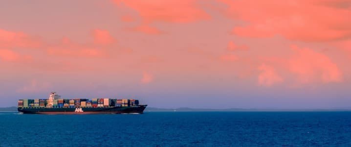 Container ship
