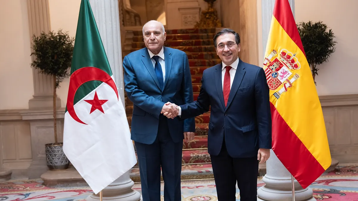 Ahmed Attaf y José Manuel Albares