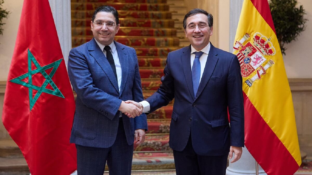 Nasser Bourita y José Manuel Albares - PHOTO/X/@jmalbares<br />
·