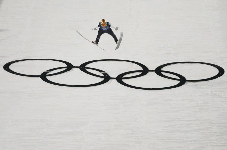 Prevc siblings lead Slovenia to Olympic mixed team ski jumping gold-Xinhua