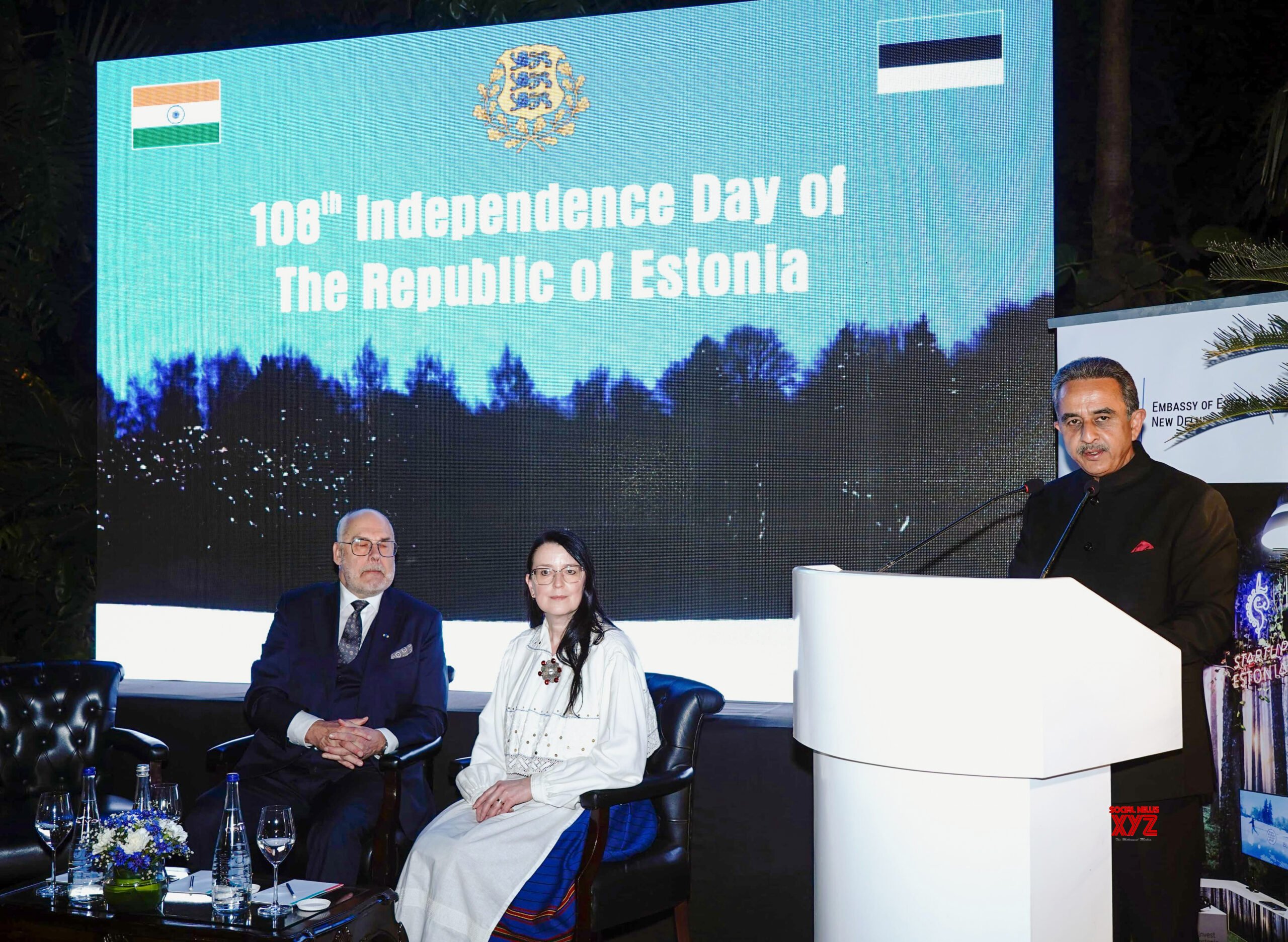 New Delhi: MoS Kirti Vardhan Singh Attends Estonia Independence Day Reception #Gallery New Delhi: MoS Kirti Vardhan Singh Attends Estonia Independence Day Reception #Gallery