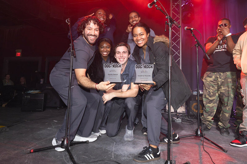 Doc Rock is a &ldquo;battle of the bands&rdquo; style event where at least one member of each band has an affiliation with USA Health. Doc Rock 2026 was held Thursday, Jan. 29, at the Soul Kitchen in downtown Mobile. Proceeds benefit research and critical clinical needs at USA Health.