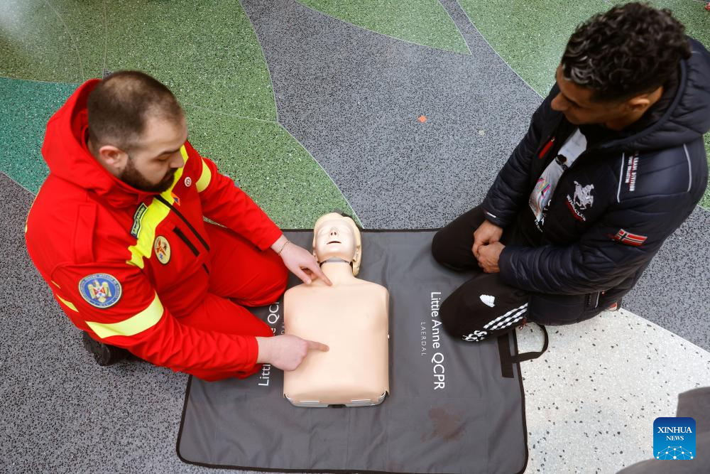 5th edition of Resuscitation Marathon held in Bucharest, Romania-Xinhua