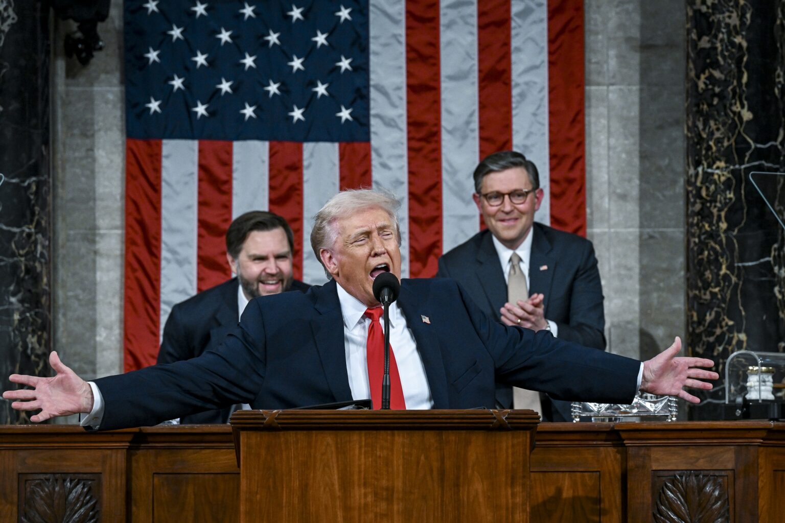 Trump Uses State of the Union Address to Falsely Declare Economy Is “Roaring”