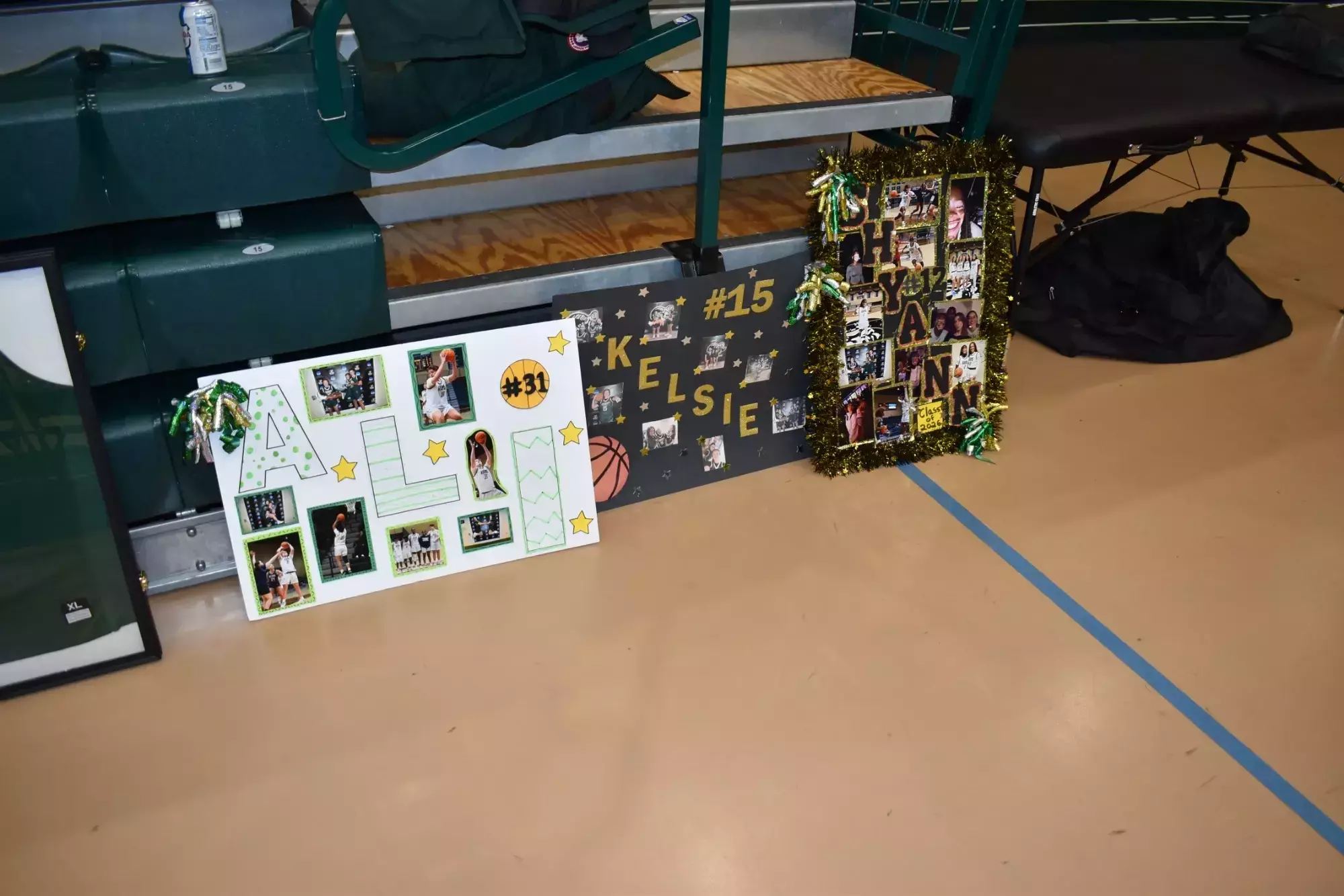 2026 Women's Basketball Senior Day - Senior posters