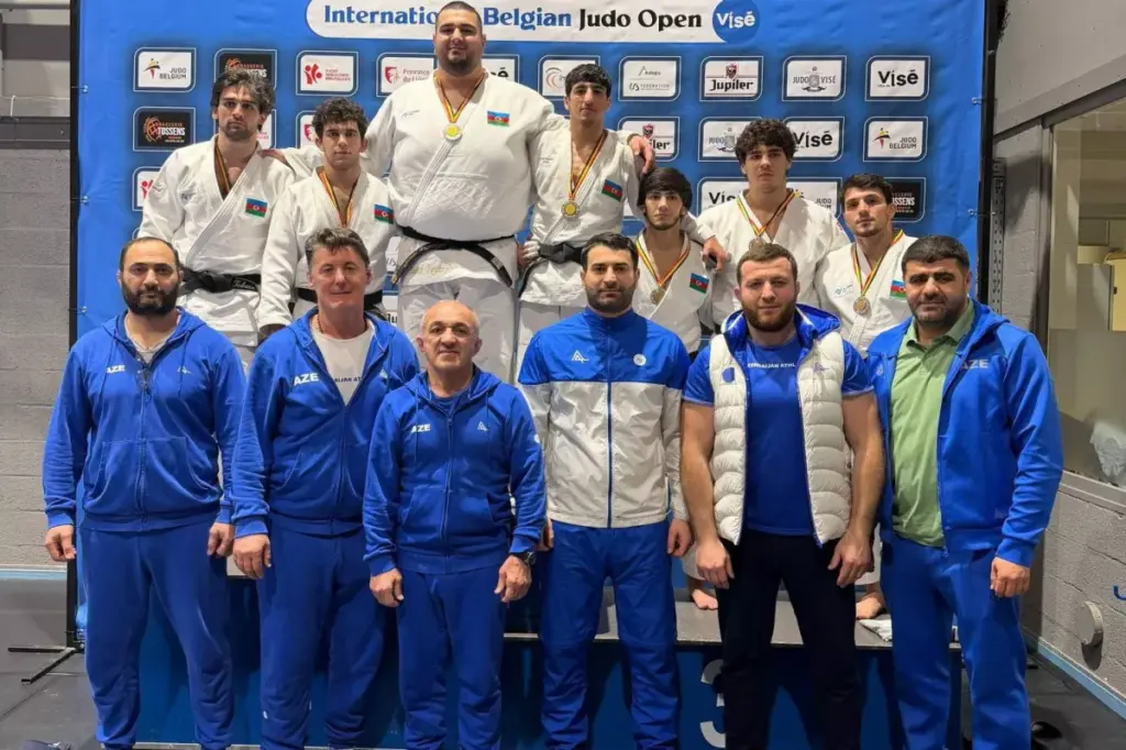 Azerbaijani judoka deliver great achievements in Belgium