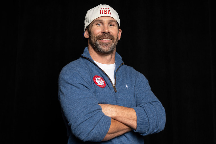 Nick Baumgartner, poses for a photo at Team USA Media Summit, on Oct. 28, 2025, in New York.