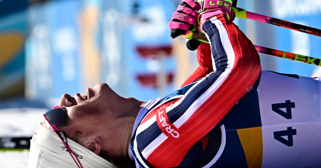 Norway’s Klaebo makes and ties all-time Winter Olympics gold record