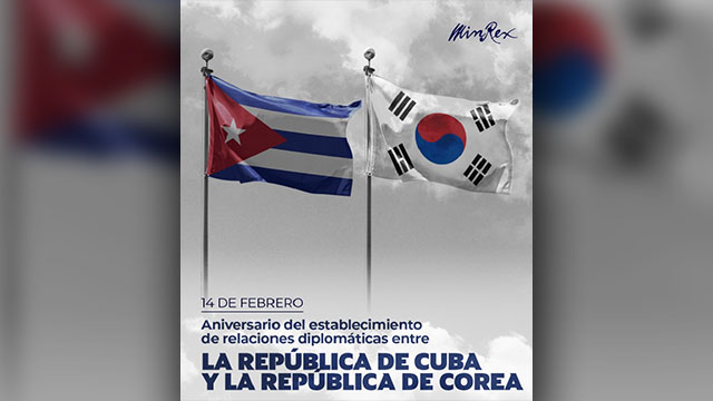 Cuba Reaffirms Commitment to Ties With S. Korea on 2nd Anniversary