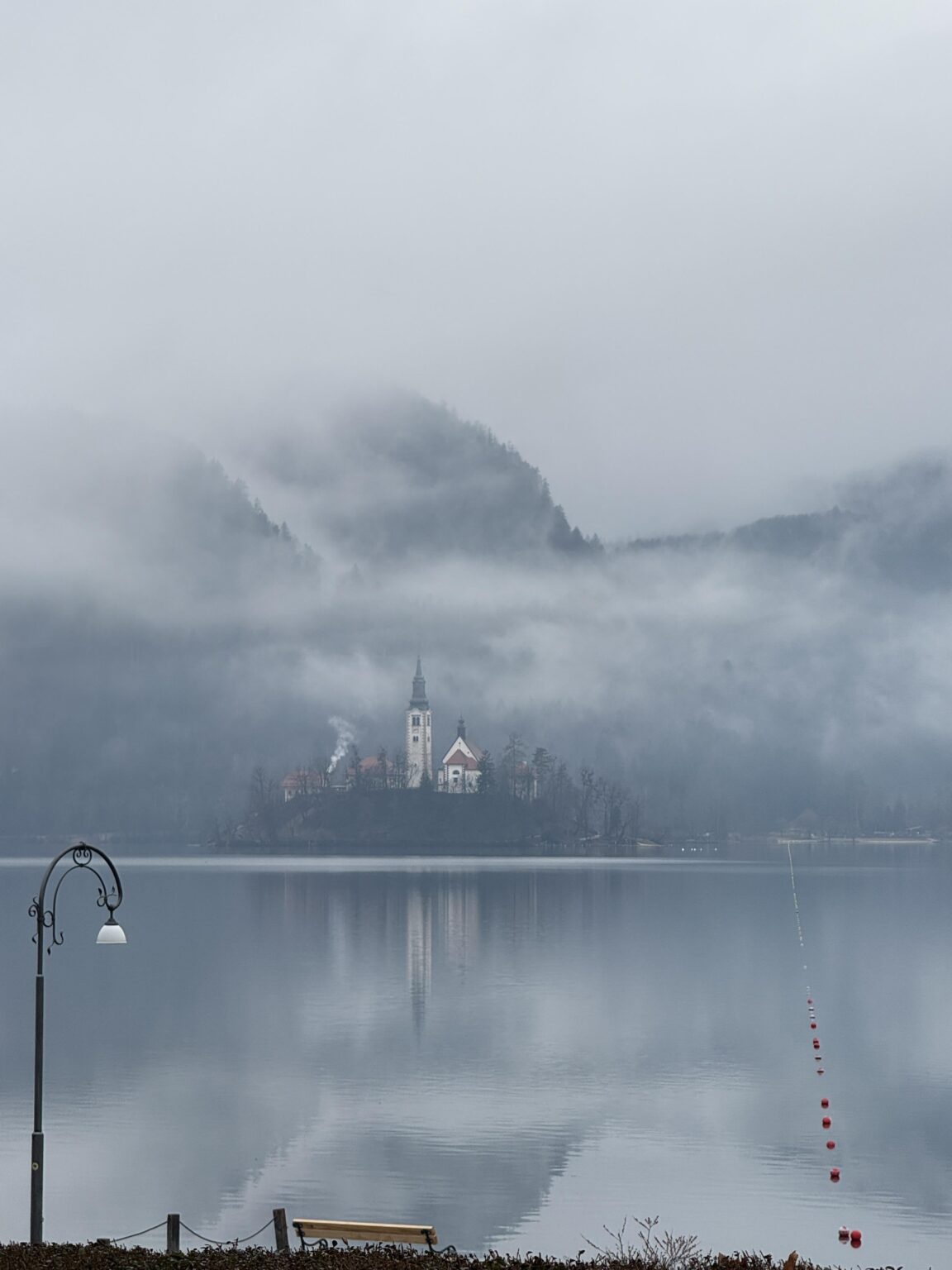 Pale lake