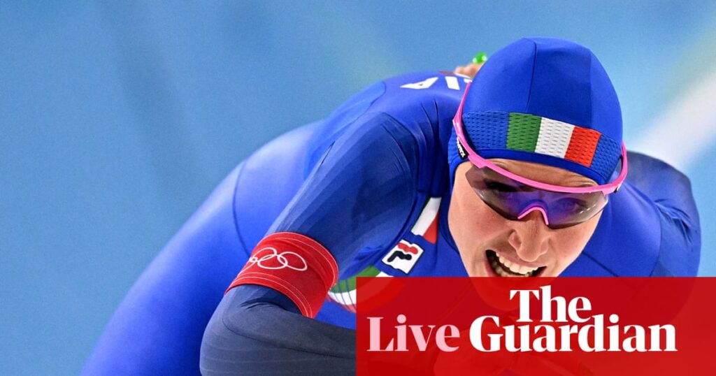 Winter Olympics 2026: speed skating gold for Italy, GB await helmets verdict and more – live | Winter Olympics 2026