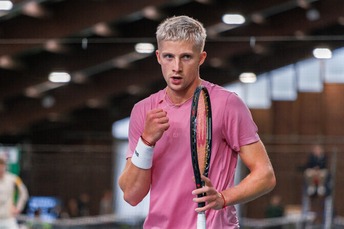 Estonian tennis player Mark Lajal beats Matteo Berrettini's brother in France | News