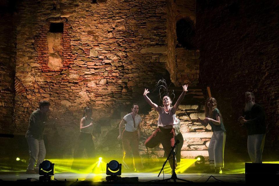 A past performance of <em>Bodyterranean</em>.