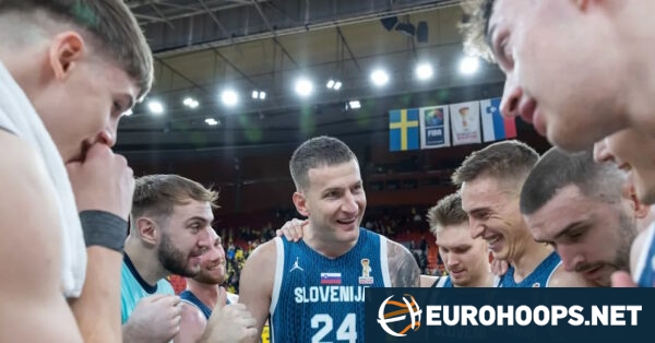 Slovenia bounces back in FIBA World Cup Qualifiers with 15 players