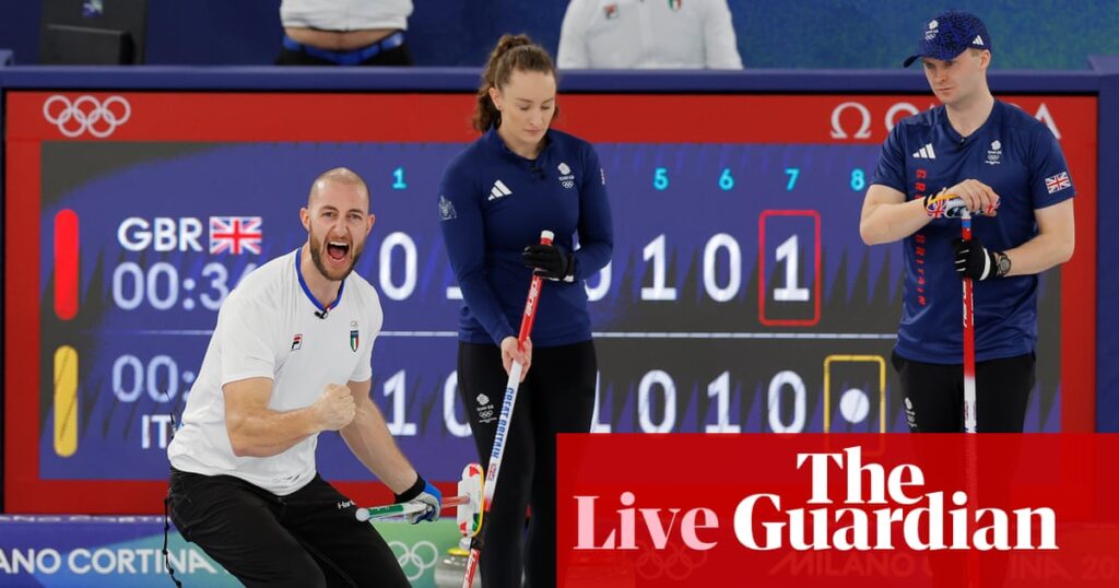 Winter Olympics 2026 day four: more golds for Italy, Norway and Sweden; GB curling heartache – live | Winter Olympics 2026