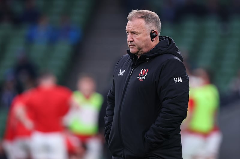 Ulster head coach Richie Murphy. Photograph: Ben Brady/Inpho