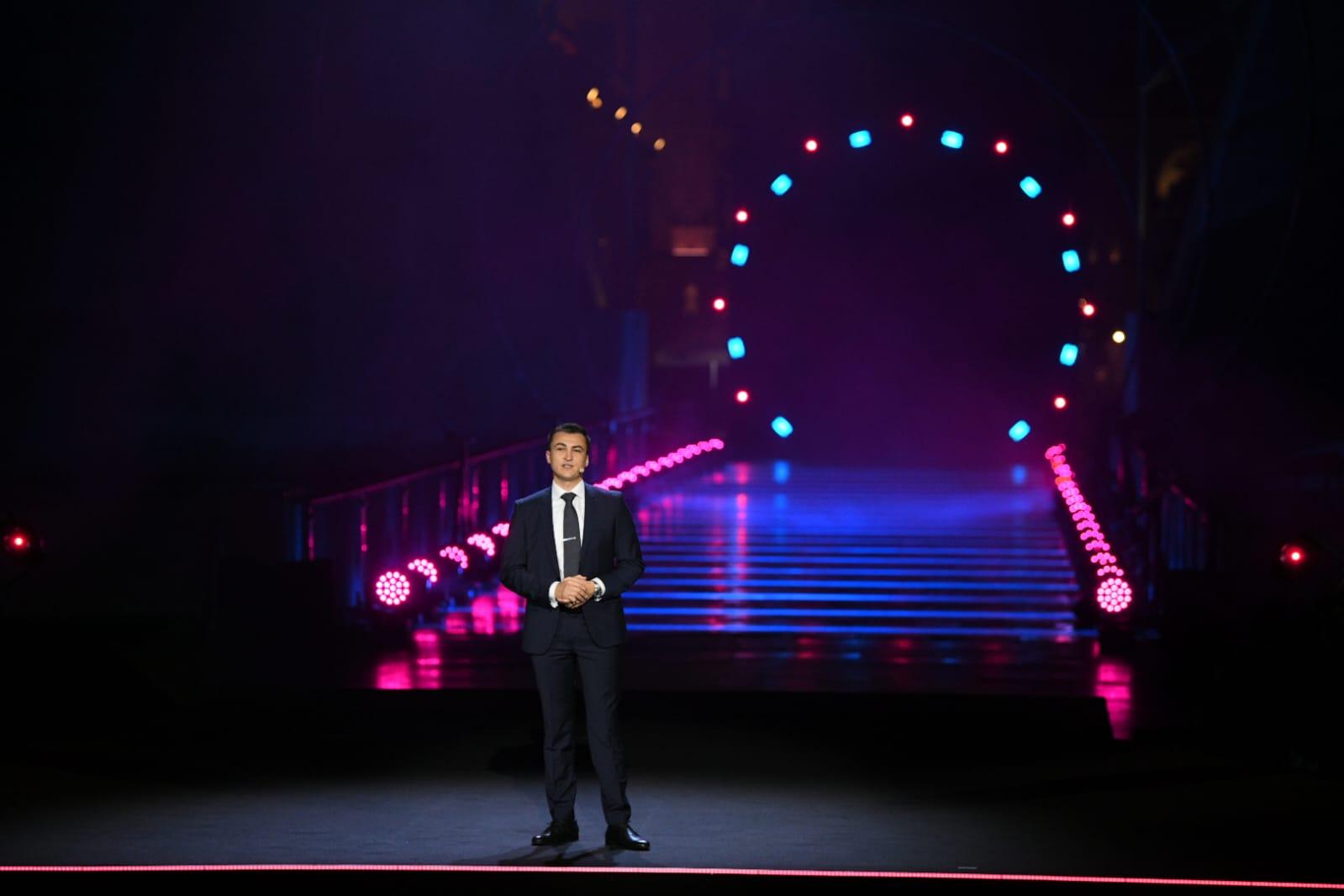 Economy minister Silvio Schembri was one of the first speakers at Friday night's event. Photo: Matthew Mirabelli.