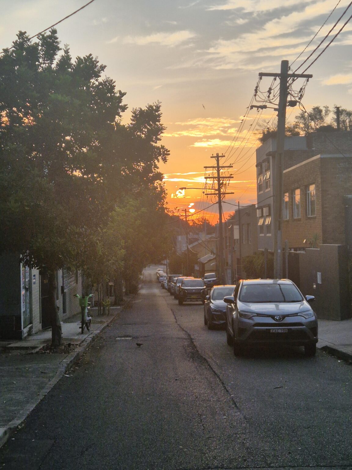 Inner west sunset