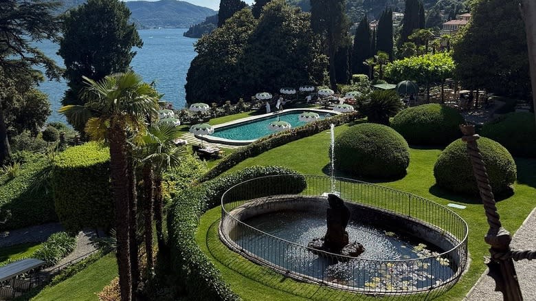 The gardens at Passalacqua.