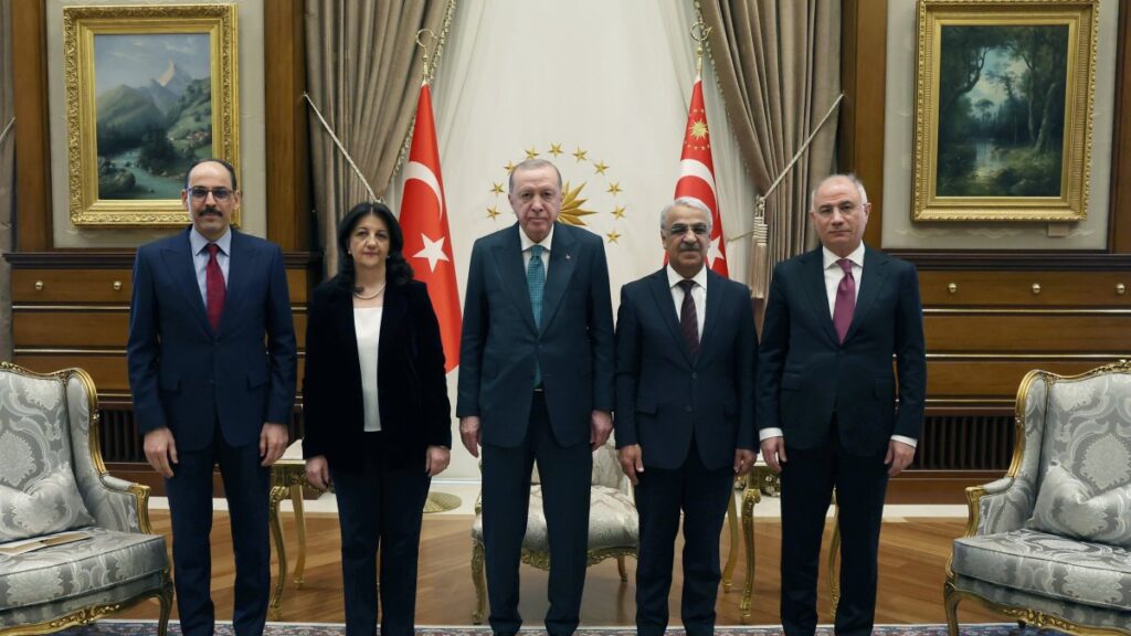 Erdoğan, DEM Party officials reaffirm commitment to terror-free Türkiye