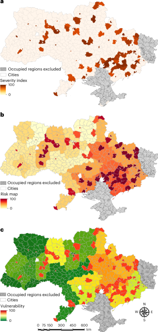 Geospatial insights of health vulnerability during the Ukraine war