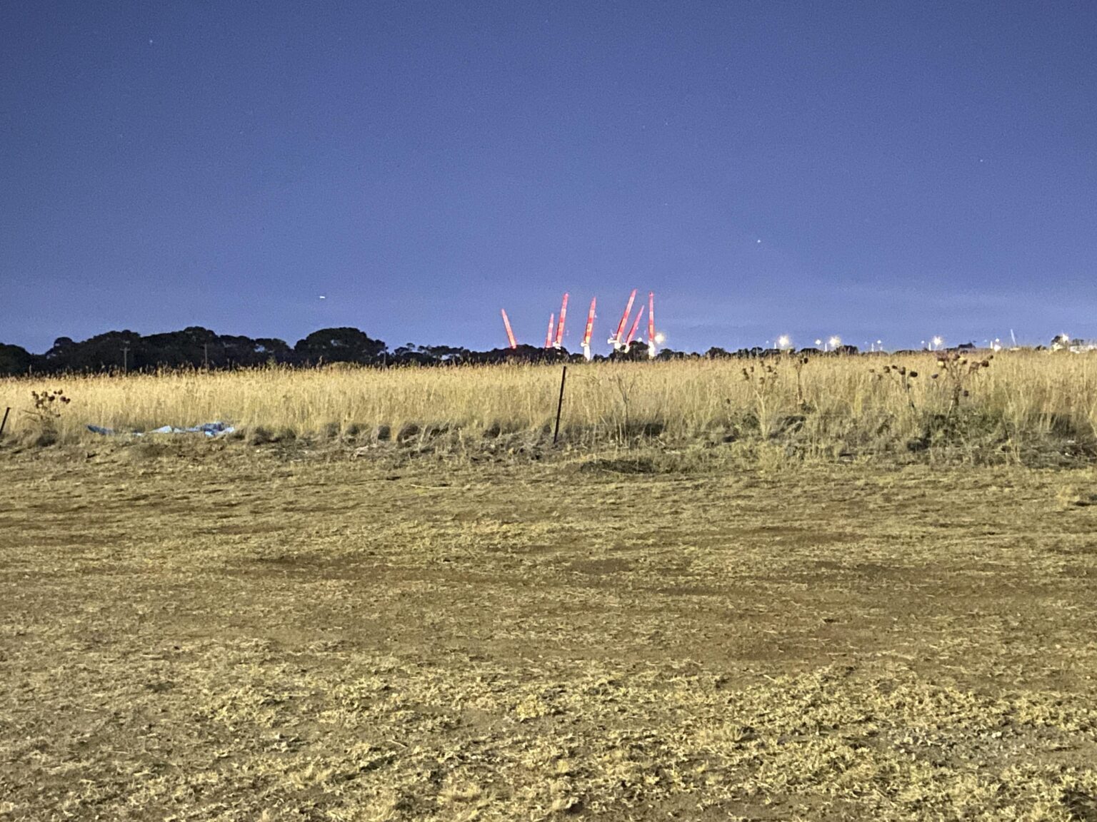 Cranes in Laverton North
