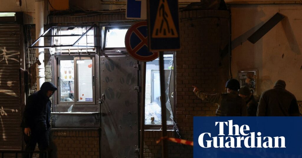 Explosions kill one and injure dozens in western Ukraine amid Russian bombardment – video | Ukraine