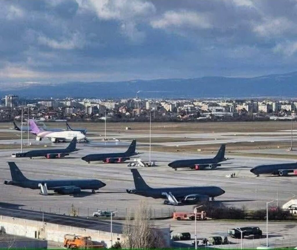 What is happening at "Terminal 1" in Sofia?