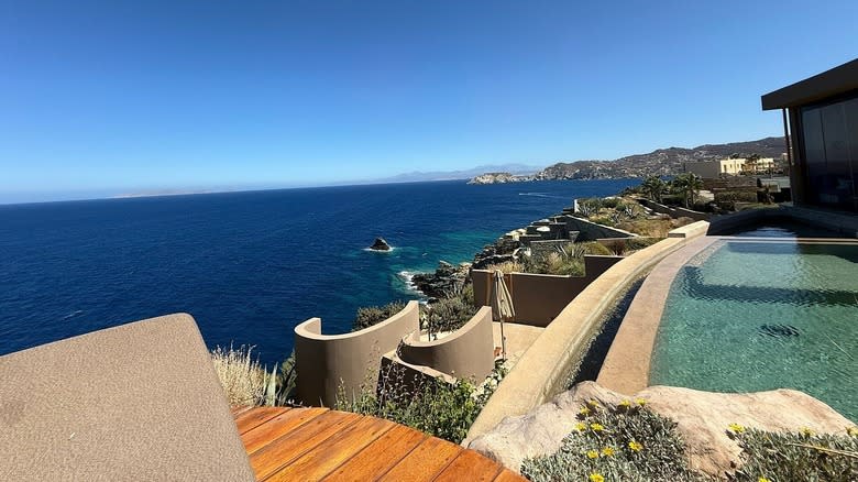 The view from Acro Suites in Crete.