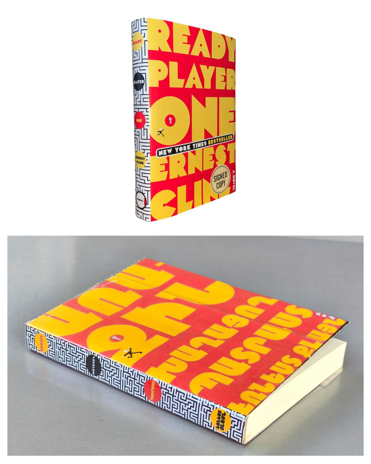 I Armenified the book cover of my "Ready Player One" copy