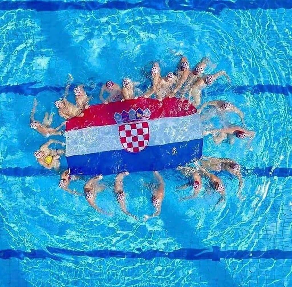 Croatian water polo champions 2024 WELCOME.