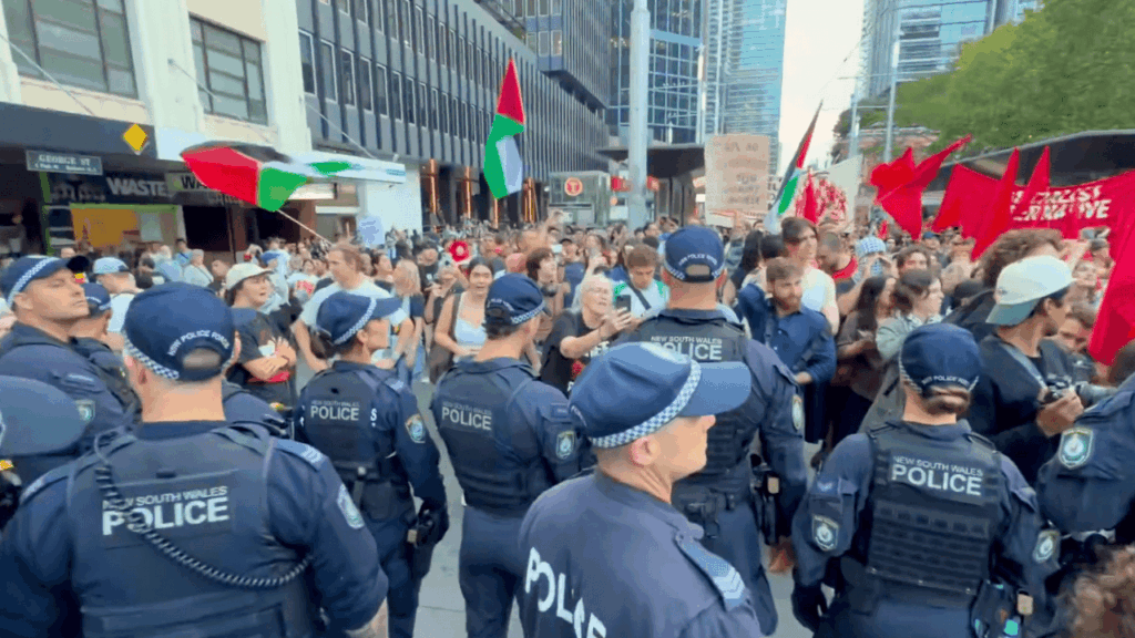 Social Cohesion Enforced by 3,000 Police With Pepper Spray