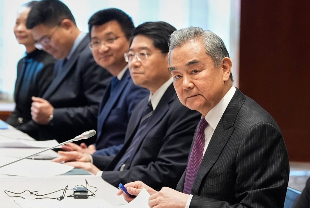 China FM tells EU diplomats not to blame Beijing for bloc's problems