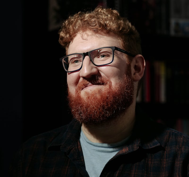 Author Dave Rudden. Photograph: Bríd O'Donovan