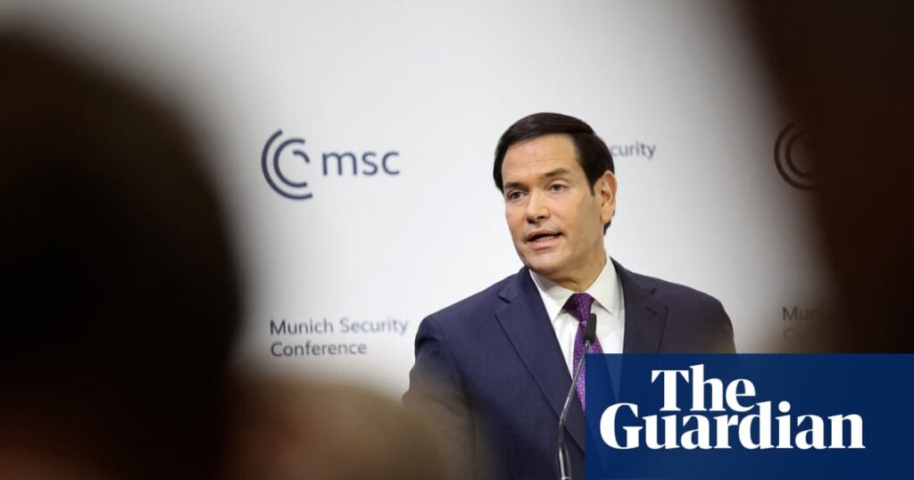 Rubio tells Europe US wants renewed alliance but on Trump’s terms | Trump administration