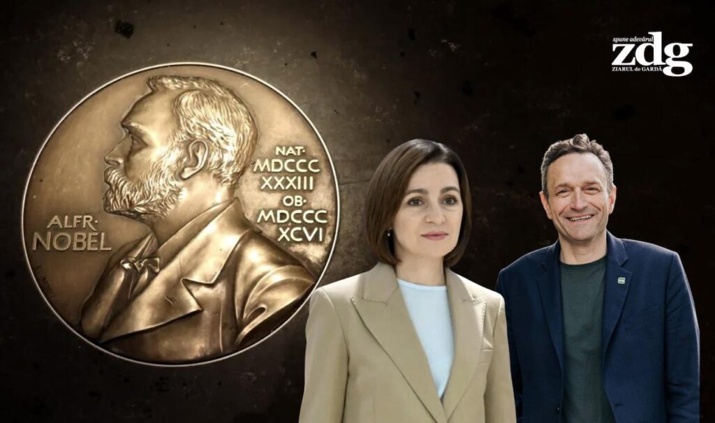 Maia Sandu was nominated for the Nobel Peace Prize by a Norwegian MP, "for her efforts to defend democracy in the face of attempts at Russian influence and destabilization"