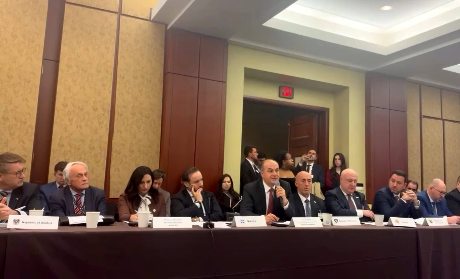 Discussion on Capitol Hill, Enver Hoxhaj seeks Kosovo's membership in NATO