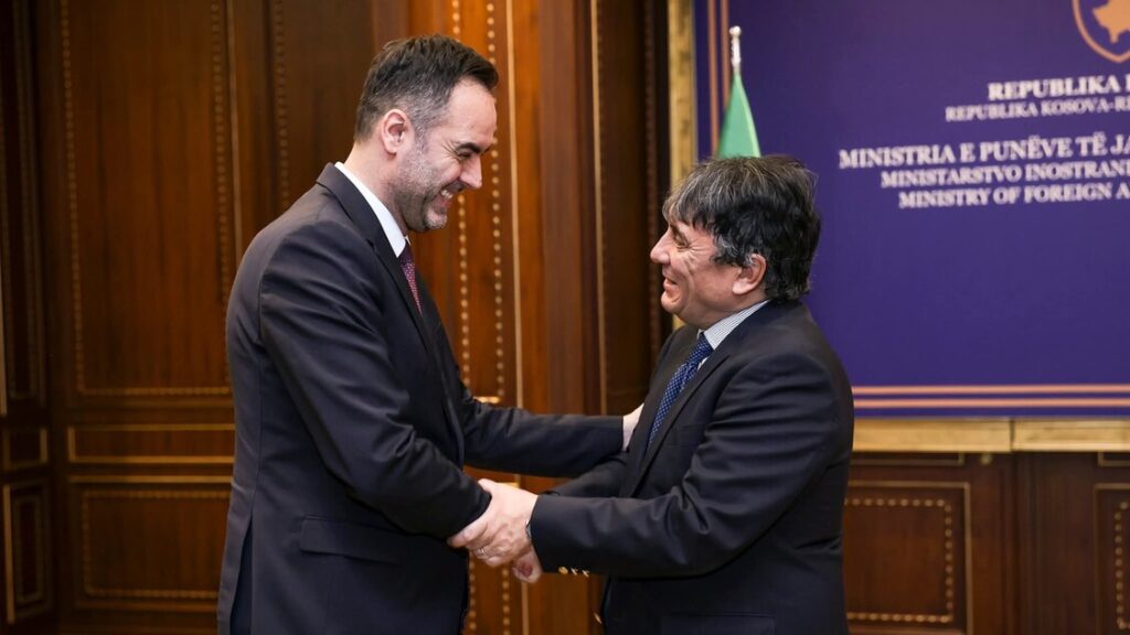 Ambassador Antonini in Kosovo congratulates the new Foreign Minister - News from Embassies