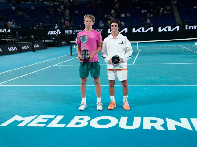 Ziga Sesko of Slovenia wins the boys' final at the Australian Open; Ksenia Efremova wins the girls :: WRALSportsFan.com