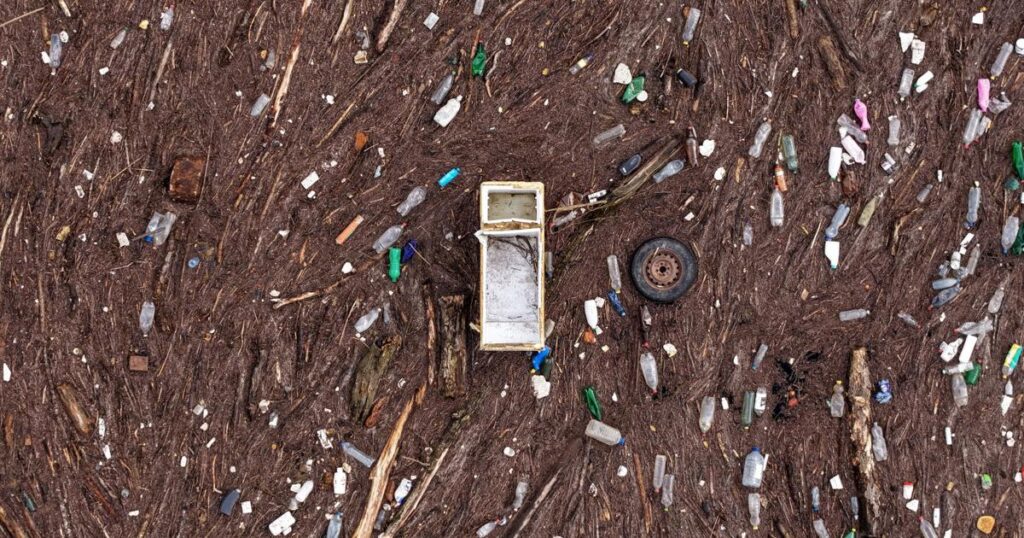 As winter comes, so does garbage. A river in Bosnia chokes in tons of waste year after year | Ap