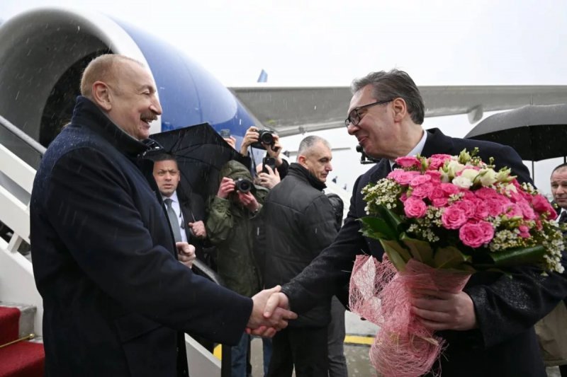 News about -  President Ilham Aliyev arrived in Serbia on official visit  -PHOTO -VIDEO