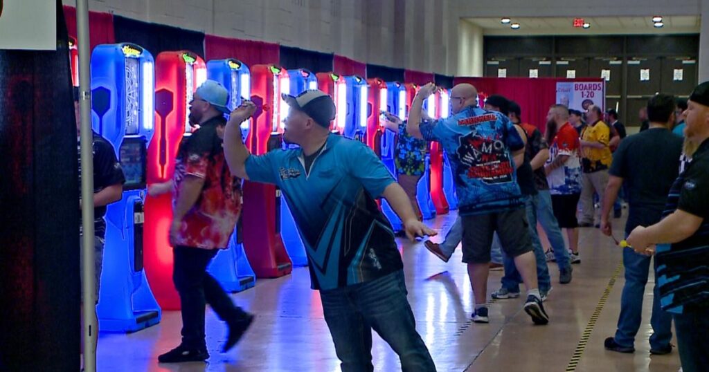 Over 1,400 players compete in 43rd annual Stansfield Vending dart tournament | Entertainment