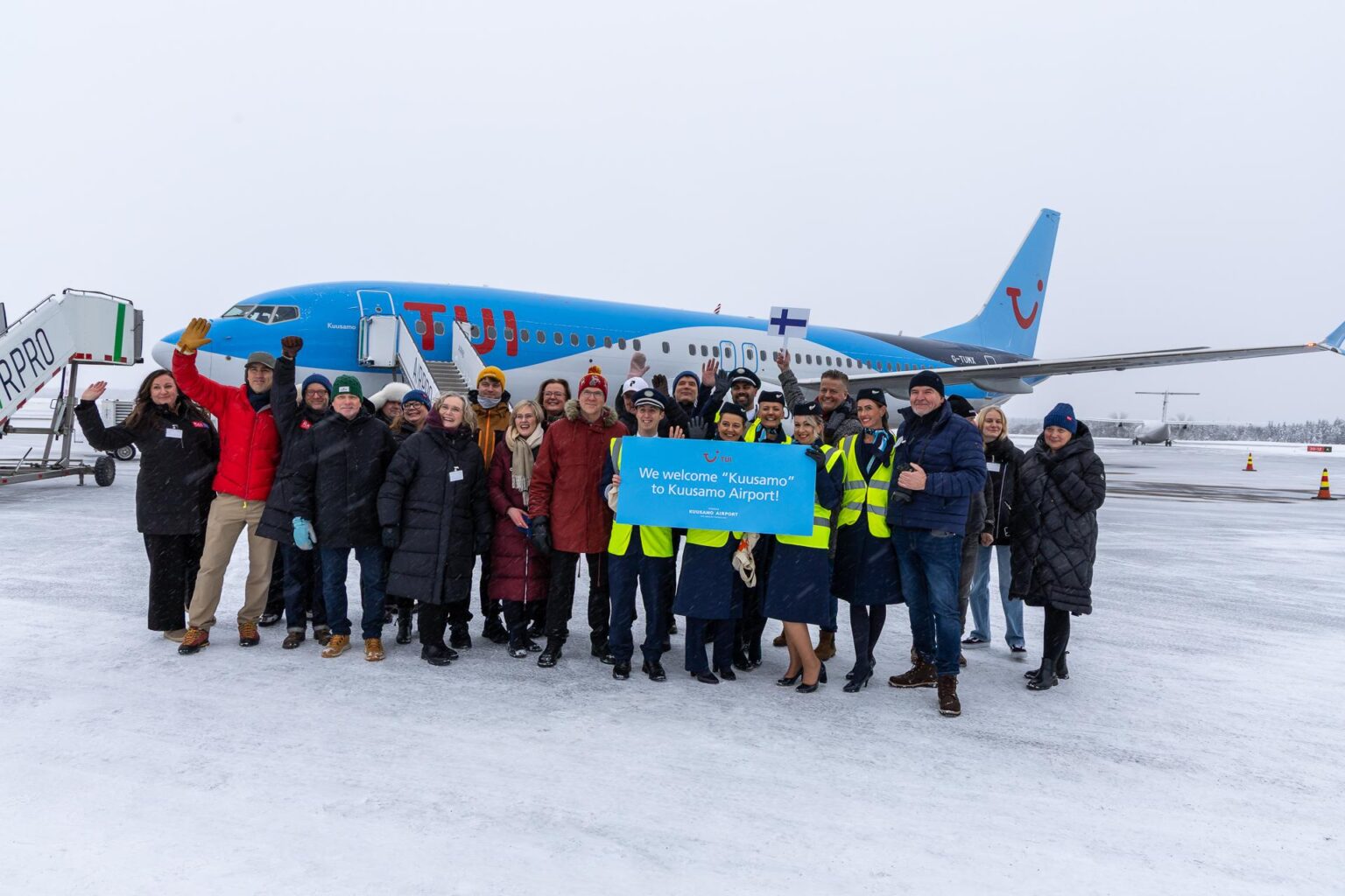 TUI strengthens its commitment to Northern Finland – a Boeing 737‑8 is named “Kuusamo” | TUI Group TUI strengthens its commitment to Northern Finland – a Boeing 737‑8 is named “Kuusamo” | TUI Group