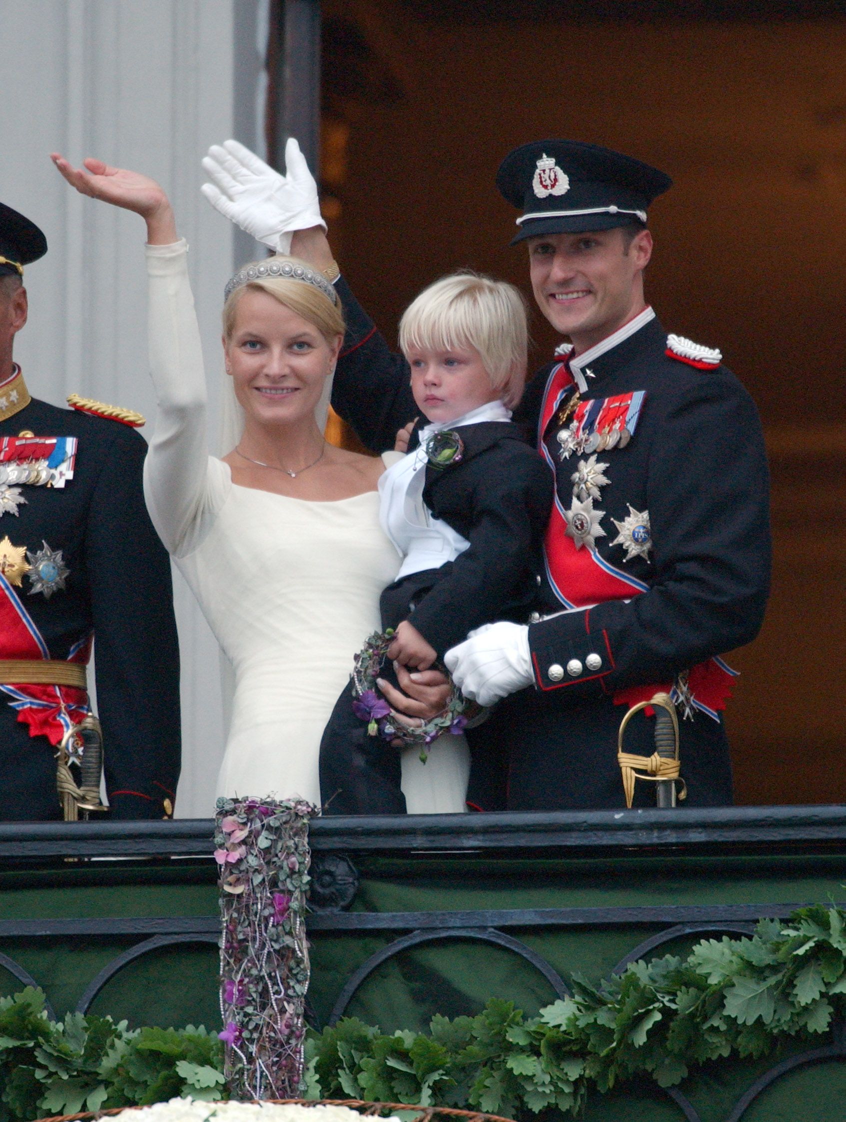 The couple wed in 2001