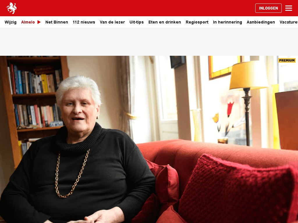 Wil (78) cried in her chair for an hour and is 'devastated' when she mops, but Almelo continues with Powerful aging