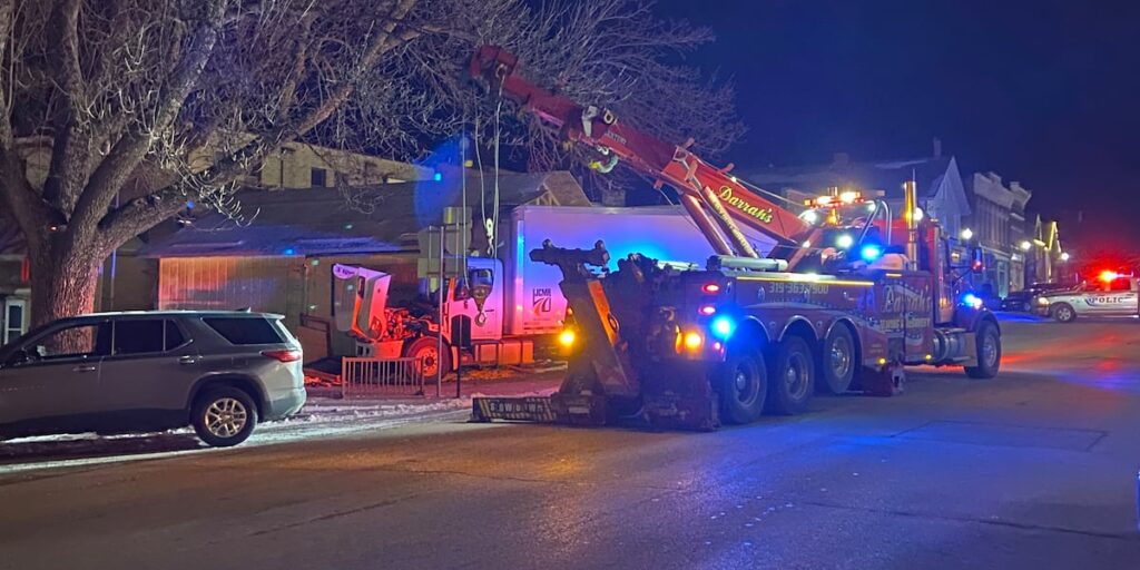 “Could’ve been a lot worse” owner reacts after box-truck crashes into business