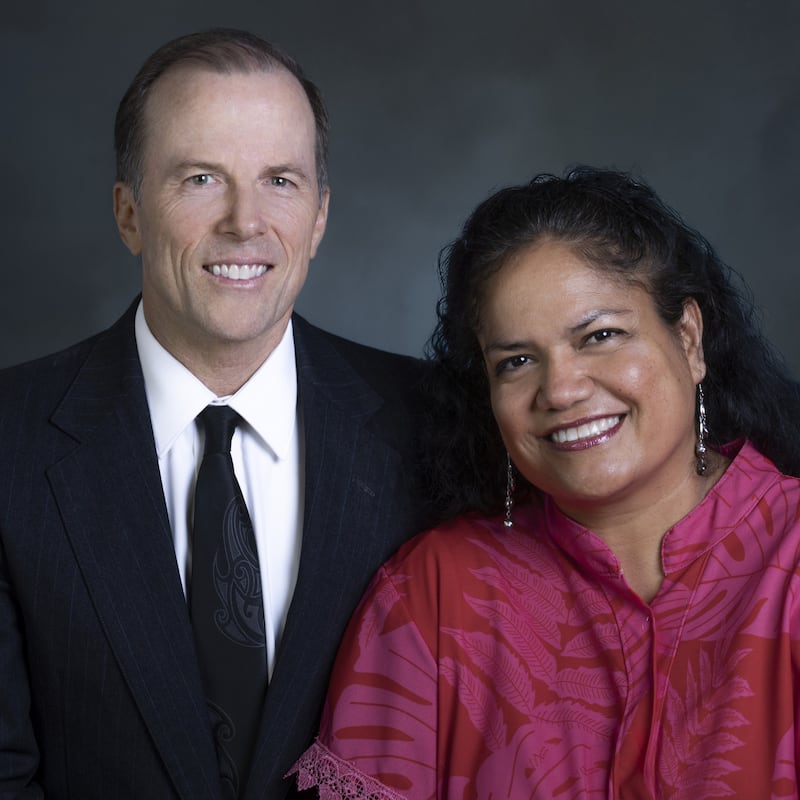David R. Bybee and Juanita Herenui Sylvana Alvarez Bybee, who will serve as president and companion of the Perú Lima East Mission beginning in July 2026.