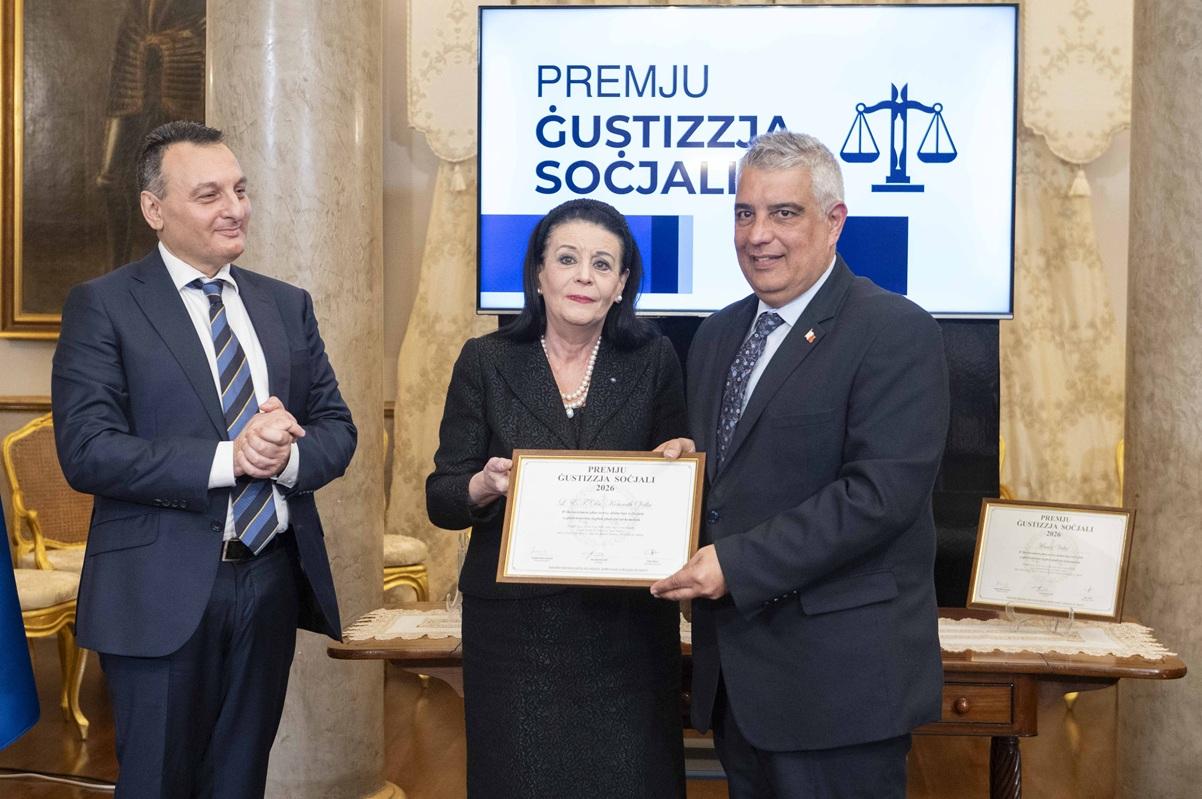 Dr Kenneth Vella was recognised for his commitment to supporting children who have fallen behind in their education. Photo: PN