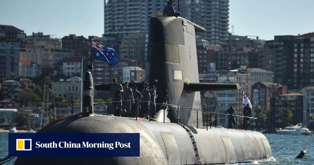 Australia unveils billions for new nuclear submarines under Aukus security pact Australia unveils billions for new nuclear submarines under Aukus security pact
